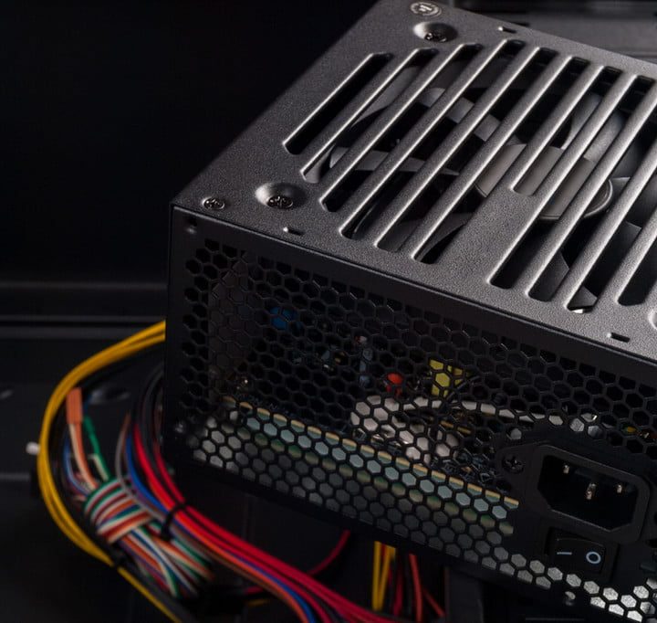 A PC power supply.