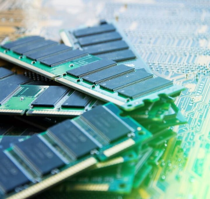 A pile of RAM sticks.