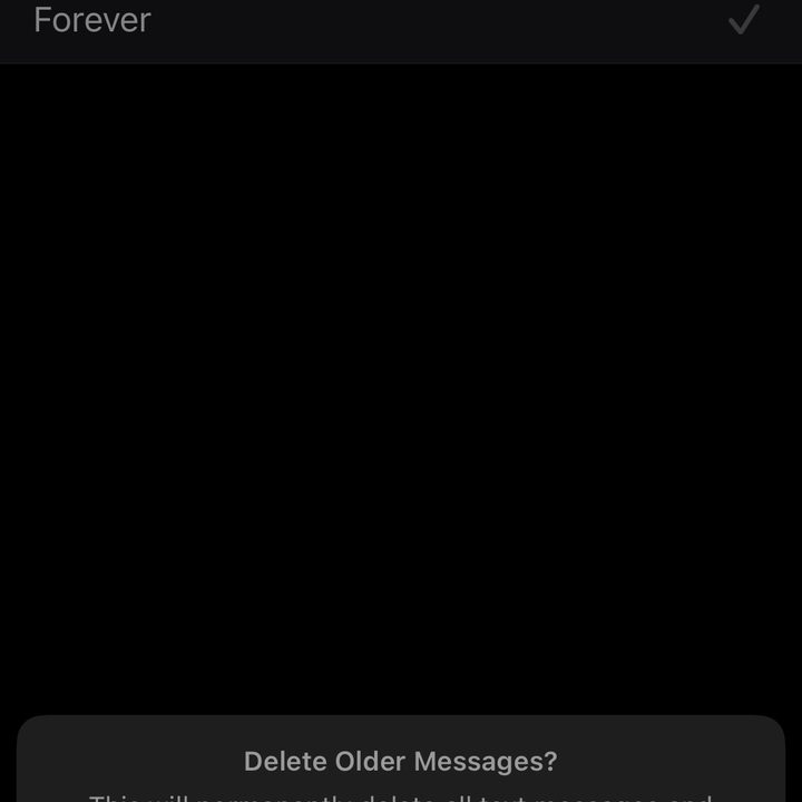 Clear Message History