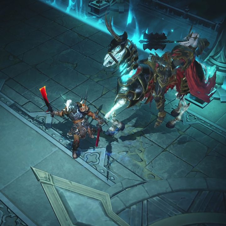 Diablo Immortal combat.