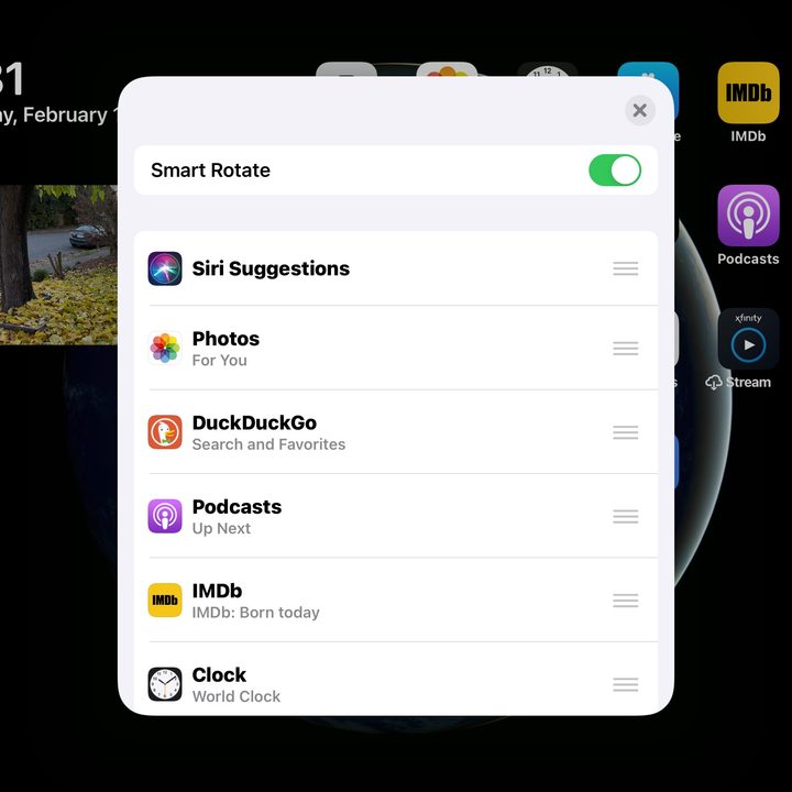 Stack widgets iOS 14