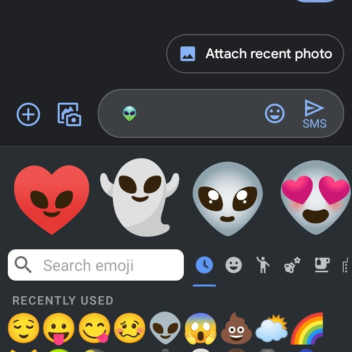 Emoji Kitchen Sticker Selection