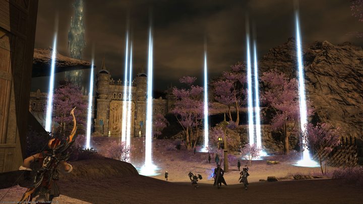 FFXIV dungeon gameplay