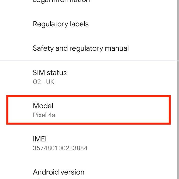 Finding serial number
