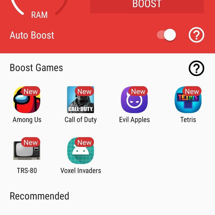 Samsung Settings Menu