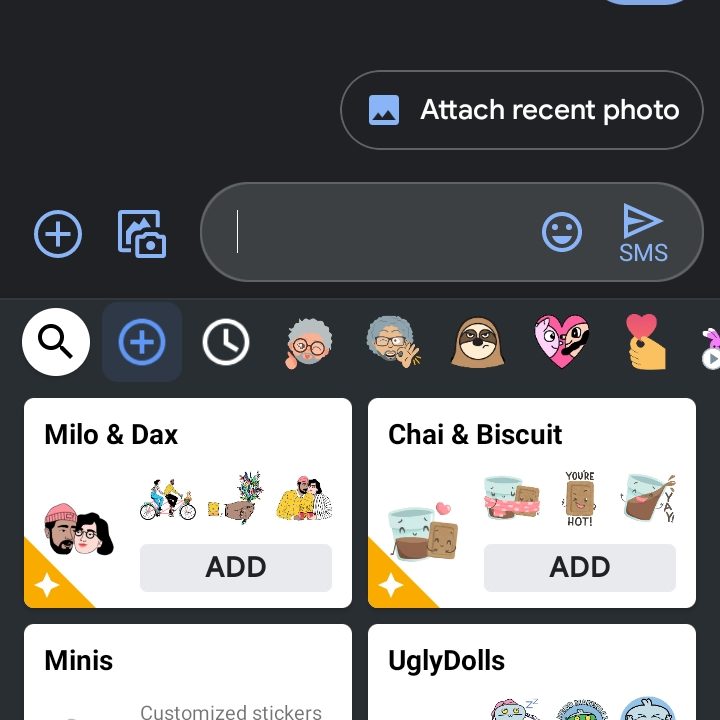 Gboard Add Minis