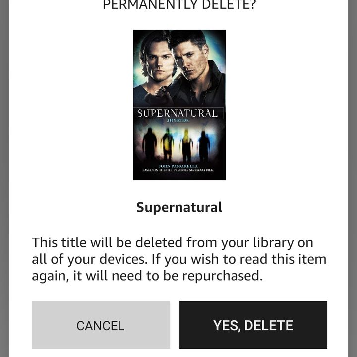 how to remove books from a kindle permanently delete app screenshot 03