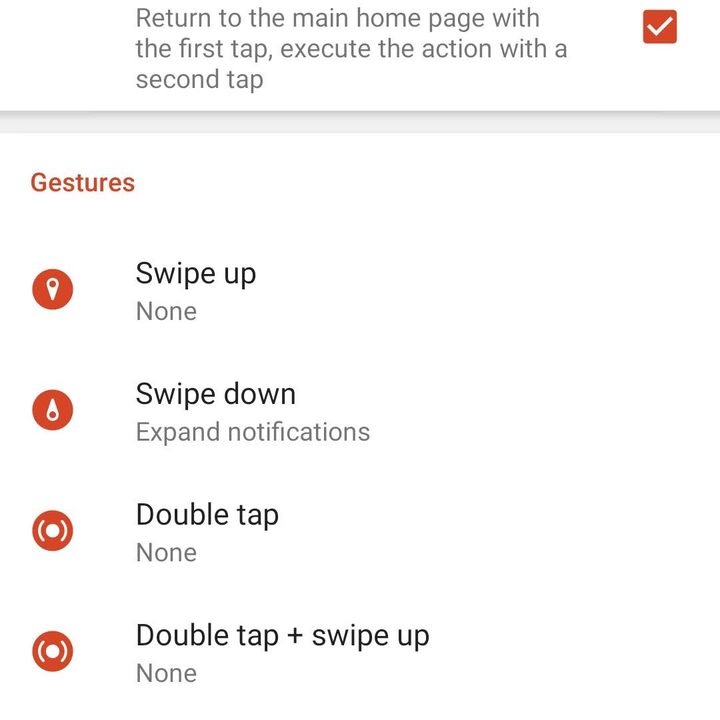 how to use nova launcher gestures 1