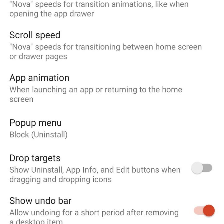 how to use nova launcher look and feel 1