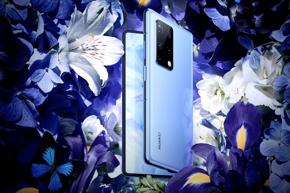 huawei mate x2 news crystal blue