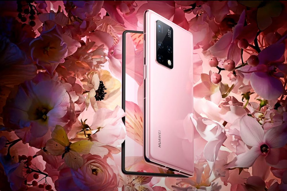 huawei mate x2 news crystal pink