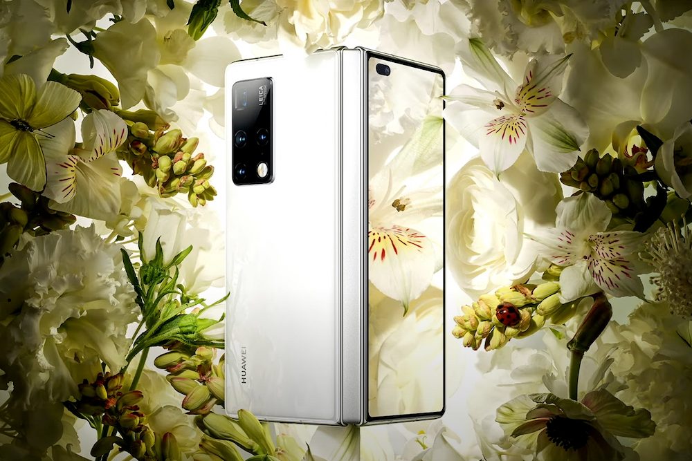 huawei mate x2 news white