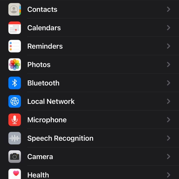 iOS 14 Tap Location Services