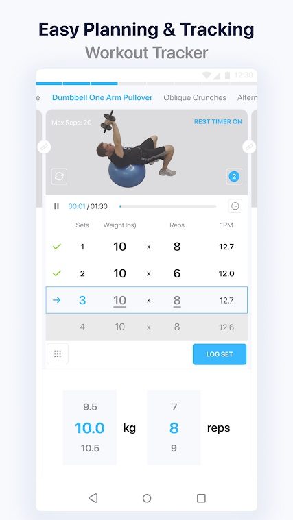 best weightlifting apps jefit 3