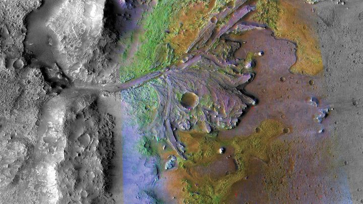 Mar's Jezero Crater