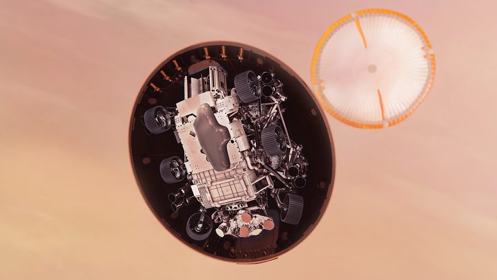 Mars Perseverance Illustration