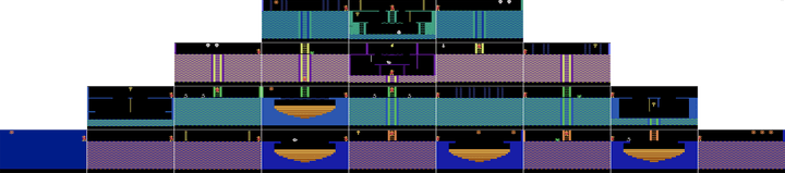 Montezuma pyramid game