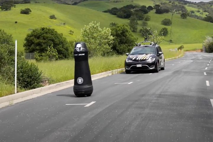 mvp robotics pedestrian test drive