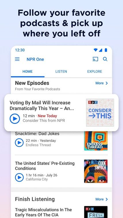 best radio apps npr one1