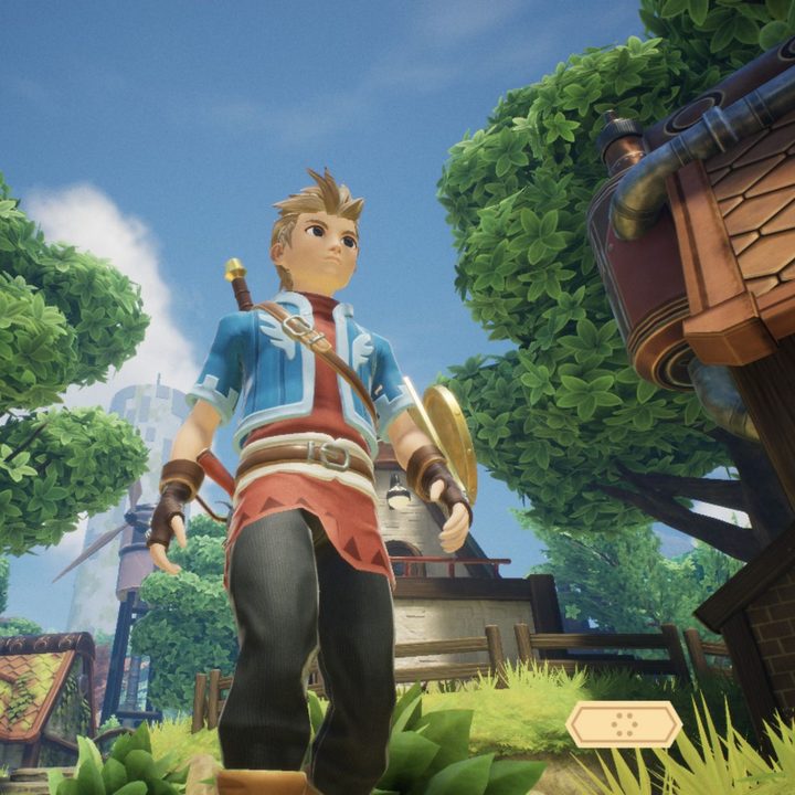 The main protagonist sets out on his adventure in Oceanhorn 2 on iOS.