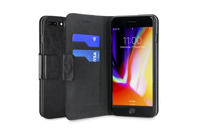Olixar Leather-Style Wallet Stand Case for iPhone 7 Plus