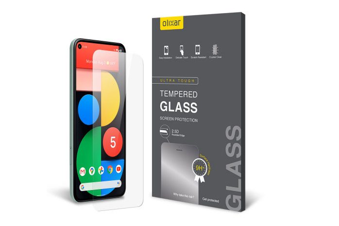 Olixar Tempered Glass Screen Protector for Google Pixel 5