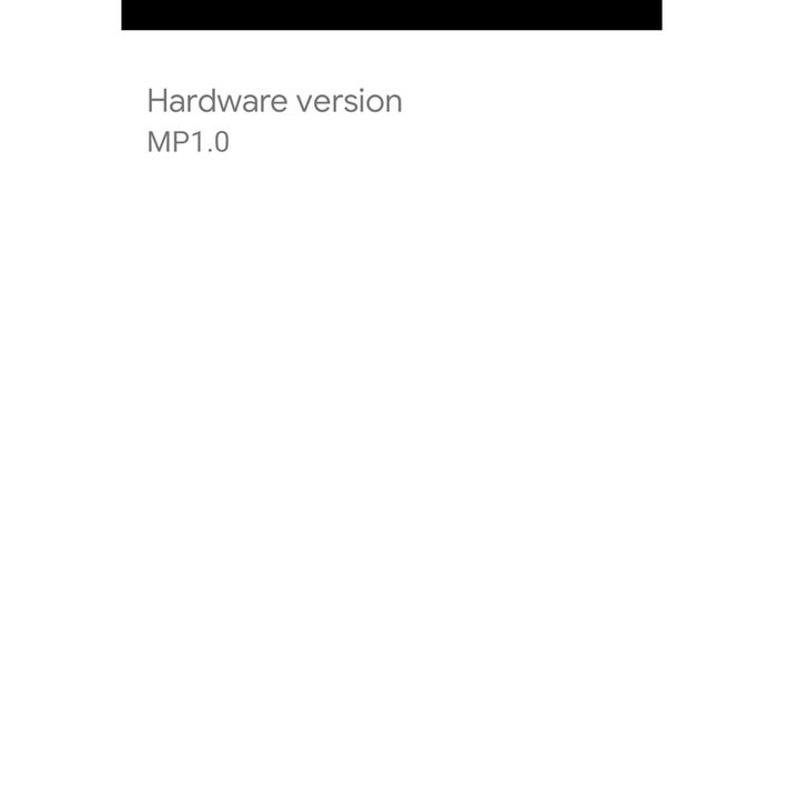 Pixel 4a redacted serial number