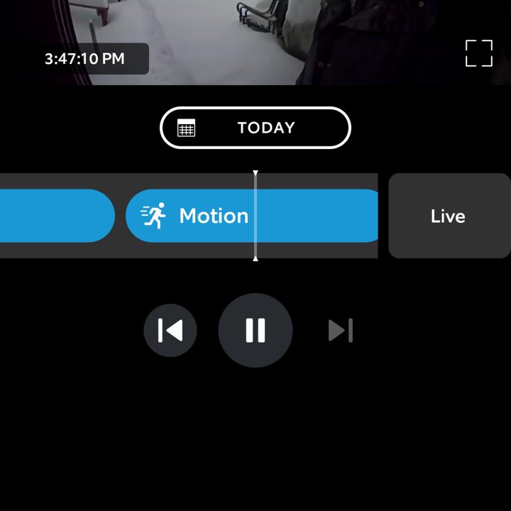 Screenshot of the Ring app.