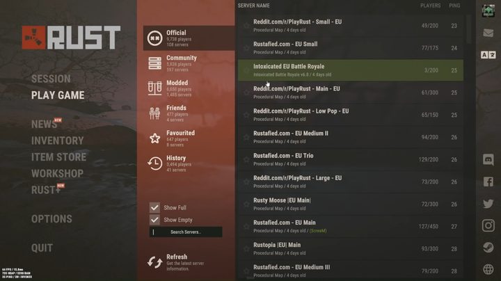 Rust Servers