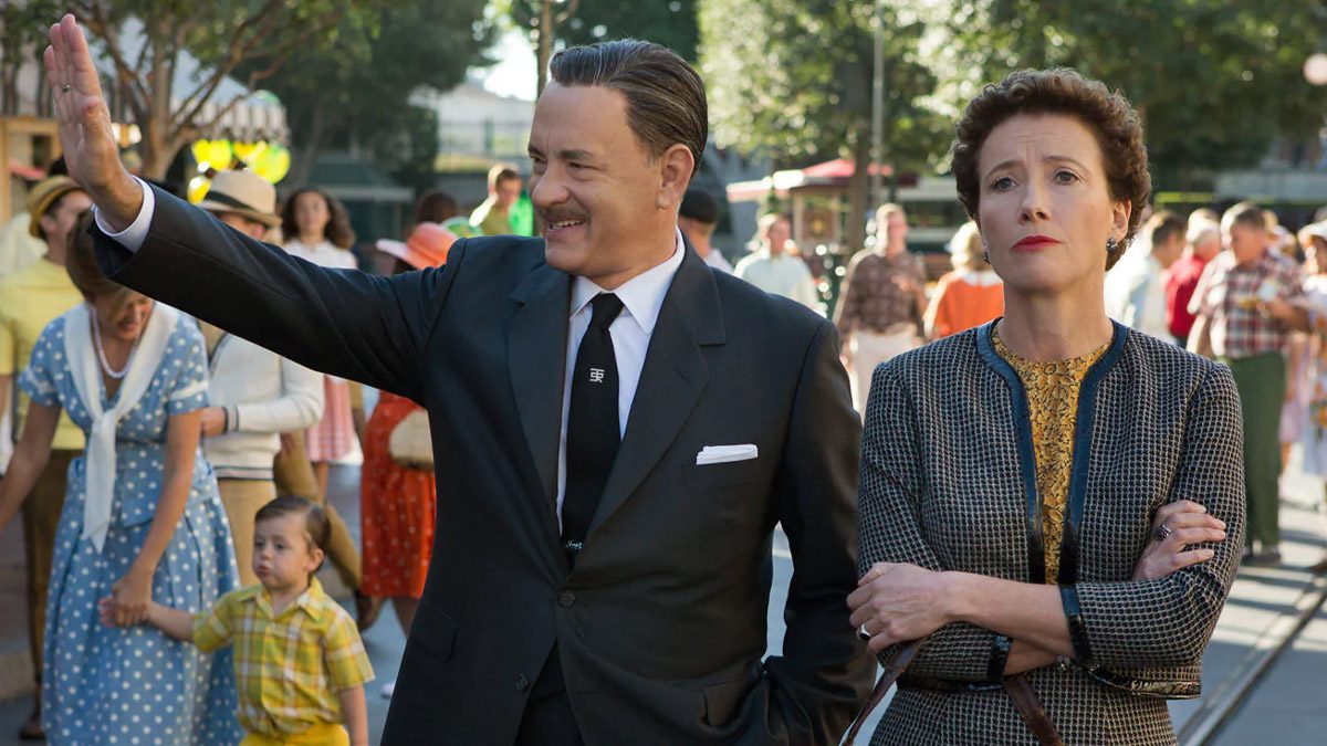 Tom Hanks and Emma Thompson in Saving Mr. Banks