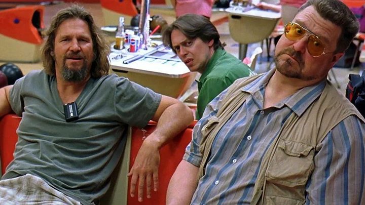 Jeff Bridges, Steve Buscemi, and John Goodman in "The Big Lebowski."