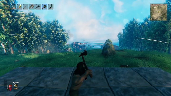 Valheim Blackmetal Axe