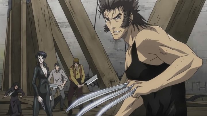 Wolverine in the Wolverine Anime.