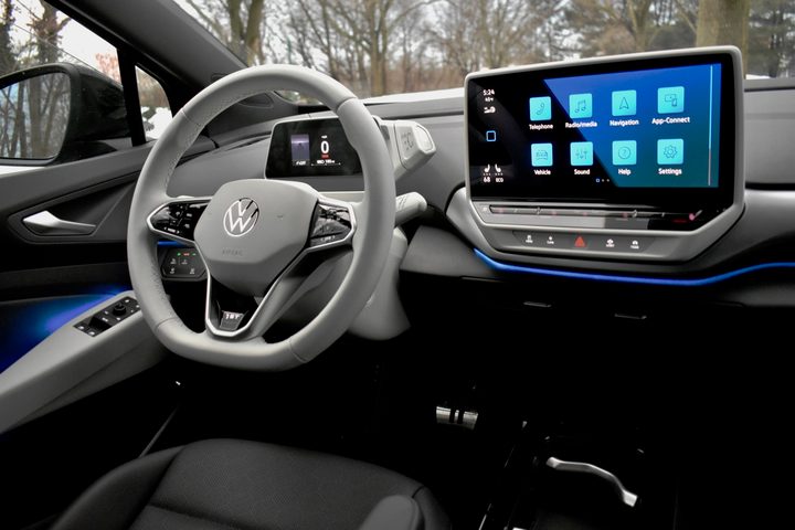Interior of a Volkswagen ID.4