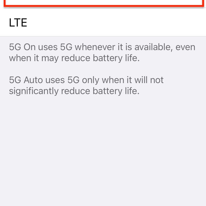 Cellular settings