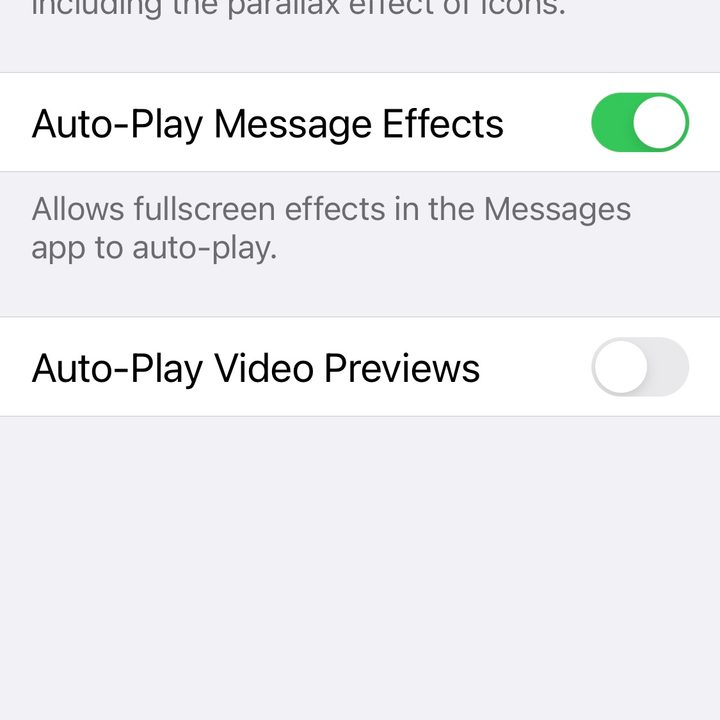 Reduce Motion