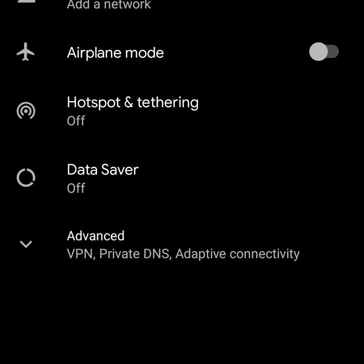 Android 11 Tap Wi-Fi