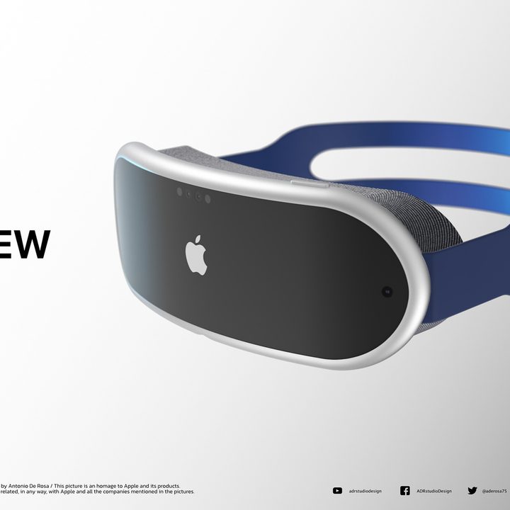Apple VR Headset Concept by Antonio De Rosa.