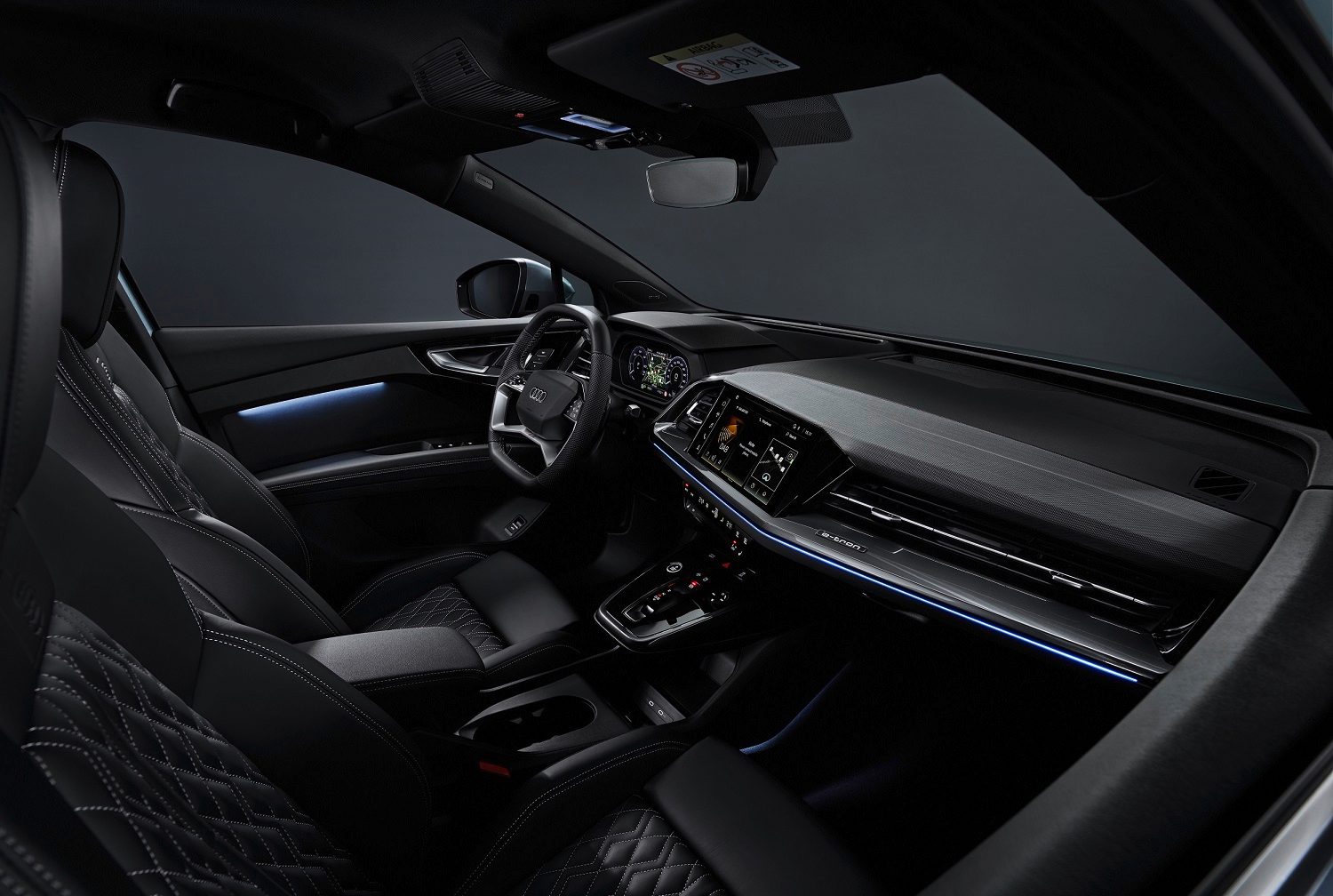 audi previews 2022 q4 e tron compact electric crossover