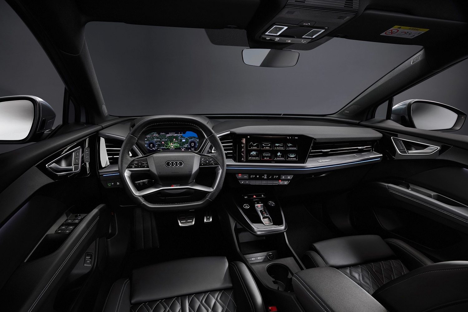 audi previews 2022 q4 e tron compact electric crossover