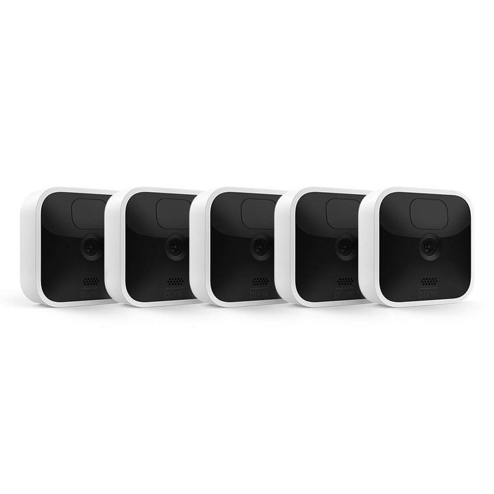The Blink Indoor Camera System with five cameras.