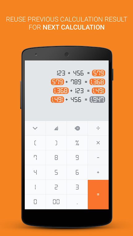 Calc number reuse