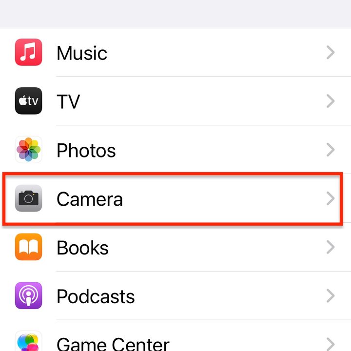 how to turn off live photos camset1