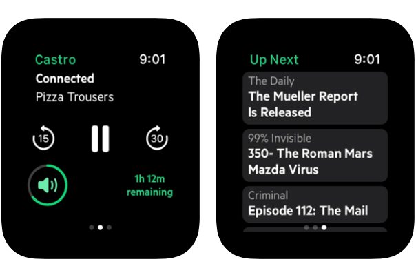 Castro Podcast Player