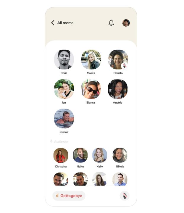 clubhouse app screenshot