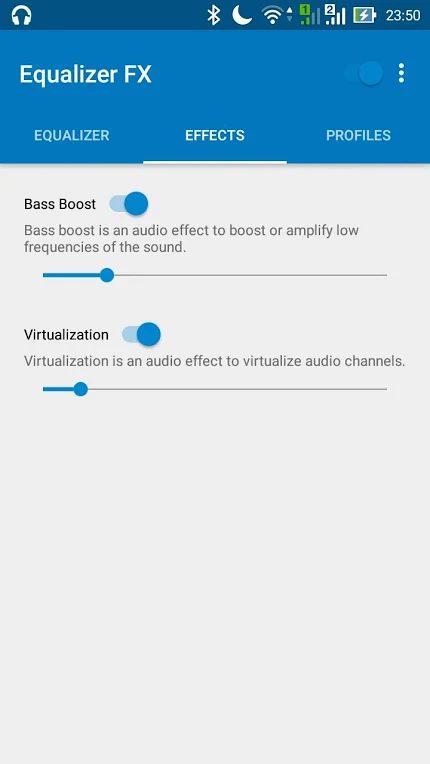 Equalizer FX - bass boost