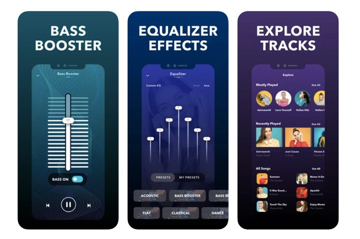 Equalizer FX bass booster