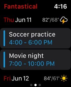 best apple watch apps fantastical1