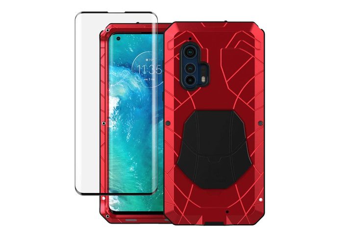 Foluu Bumper Frame Case for Motorola Moto Edge Plus