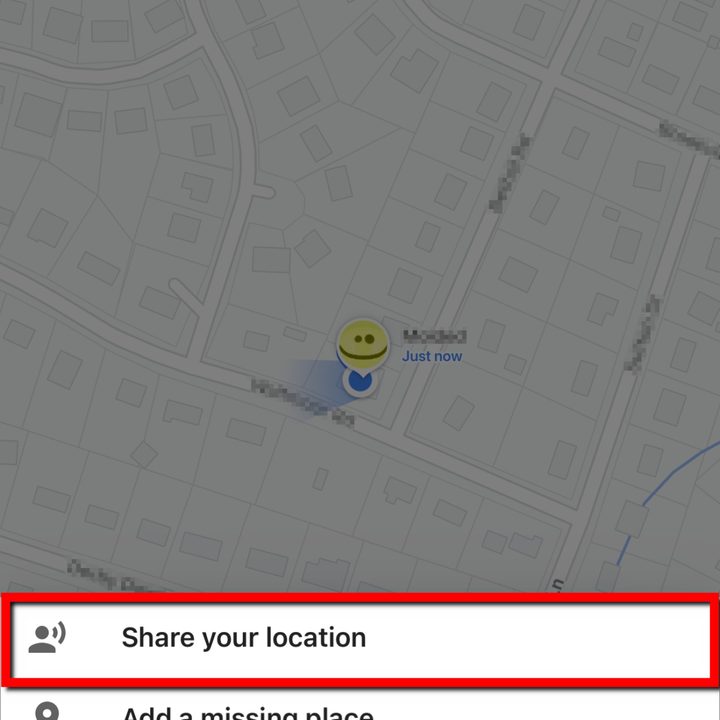 how to share location iphone google maps